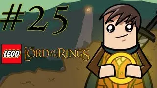 Taking the Hobbits to Isengard - Lego Lord of the Rings Gameplay / Walkthrough w/ SSoHPKC Part 25 - The Witch King Rides