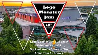 Lego Monster Jam Spokane, WA Show 2 Full Show