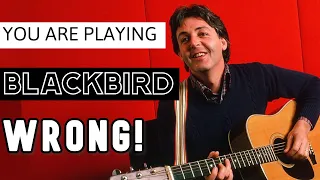 How Does Paul McCartney Actually Play Blackbird?