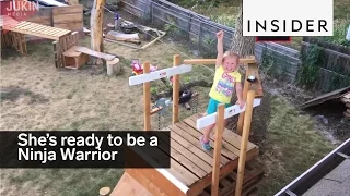 This 5-year-old is ready for American Ninja Warrior