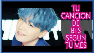 Tu cancion de BTS segun tu Mes de Cumpleaños (2019)