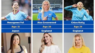 Manchester City Women: Beauty and age of female Fc Manchester City players (2023-2024)