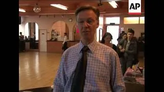 A ballroom dance studio that attracts international dancers