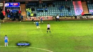 Peterborough United vs Colchester United - League One 2013/14