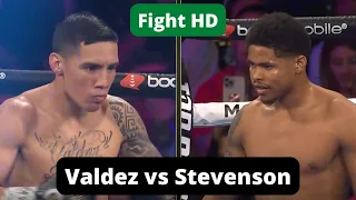 Shakur Stevenson vs Oscar Valdez Full Fight Highlights NEW