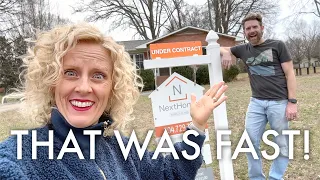 UMM...WE SOLD OUR HOUSE!