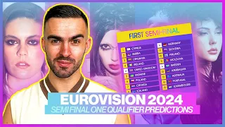 Eurovision 2024 | Semi Final One - Qualifier Predictions