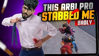 This arbi pro player knifed me badly👿 | FalinStar Gaming | PUBG MOBILE
