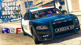 Lambda RP🔴Grand Theft Auto V🔴(21) Офицер 3 ранга опять в строю