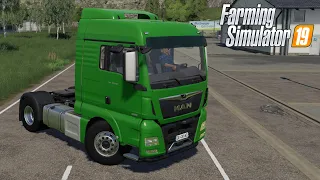 MAN TGX 18.500 - Farming Simulator 2019 [FS 19 LS 19 Truck Vehicle Mod] #farmingsimulator #truck #fs