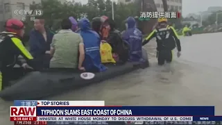 Devastating typhoon strikes China, leaving thousands stranded | LiveNOW from FOX