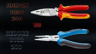 Knipex 1396 200 vs Gedore 8133 200