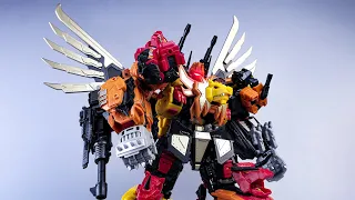 Transformers Stop Motion：Most Powerful Combiners MMC Predaking By Mangmotion变形金刚定格动画：最强合体金刚冲云霄