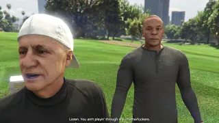 Grand Theft Auto Online The Contract - Meeting Franklin At LS Golf Club + VIP Client Info [Cutscene]