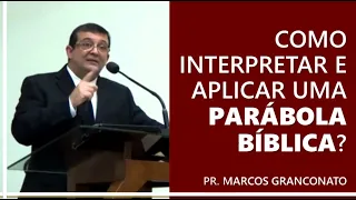 Como interpretar e aplicar uma parábola bíblica? - Pr. Marcos Granconato