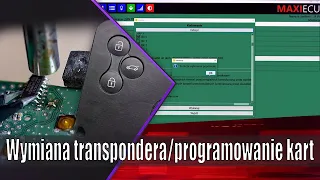 Cleaning and programming Renault Megane card - MaxiEcu