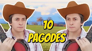 10 Grandes PAGODES De Jacó & Jacozinho com Joel Amaral (MODÃO)