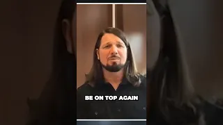 AJ STYLES 💯 on wanting 🙏 to become WWE CHAMPION 🏆 once again ‼️