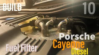Save thousands!! Super easy fuel filter replacement | 2014 Porsche Cayenne Diesel @ 77,000 miles