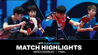 Joo Cheonhui/Cho Daeseong vs Chen Szu Yu/Lin Yun Ju | XD Final | WTT Contender Almaty 2023