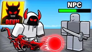 SECRET ABILITY vs NPC MODE In Roblox Blade Ball