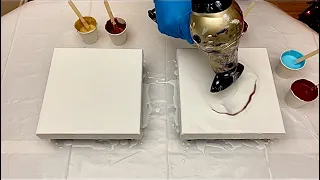 How to get ✨CELLS✨ and LACING! No Silicone or Floetrol ~ Acrylic Pouring | Fluid Art