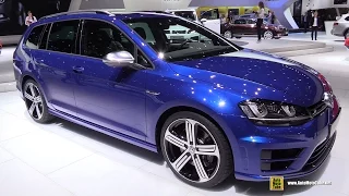 2016 Volkswagen Golf R Variant - Exterior, Interior Walkaround - 2015 Geneva Motor Show