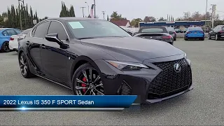 2022 Lexus IS 350 F SPORT Sedan  San Jose  Santa Clara  Sunnyvale  Campbell  Palo Alto