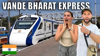Goa to Mumbai on the Vande Bharat Express - India's LUXURY Train 🇮🇳