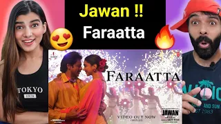 JAWAN: Faraatta | Shah Rukh Khan | Deepika | Atlee | Anirudh |Arijit S, Jonita G, Badshah| Reaction