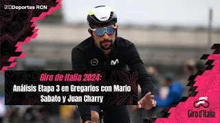 Giro de Italia 2024: Análisis Etapa 3 en Gregarios con Mario Sabato y Juan Charry