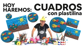 DIY ARTE CON PLASTILINA