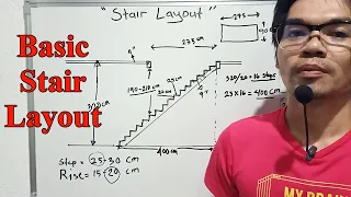 How to Layout Stair? | Standard procedure.
