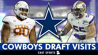 Dallas Cowboys 2024 NFL Draft Visits Tracker: 30 Visit Tracker Ft. Jonathon Brooks, Troy Fautanu