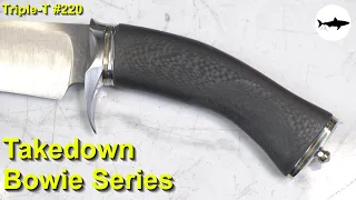 Triple-T #122 - Takedown Bowie Series - Fittings and handle