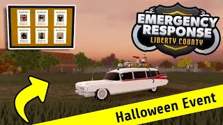 Liberty County HALLOWEEN UPDATE (Police Case & Ectomobile) | Roblox