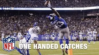 Top 10 One-Handed Catches of All Time | NFL