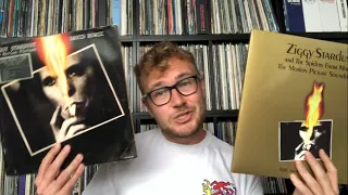 David Bowie - Ziggy Stardust the Motion Picture Soundtrack LP Comparison - OG Vs 50th Anniversary