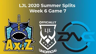 [EN] LJL 2020 Summer Split Week 6 Game 7 - AXIZ Vs DetonatioN FocusMe