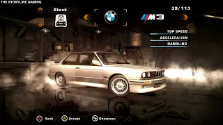 Need For Speed : Most Wanted Remastered - BMW M3 E30 - Gameplay PC