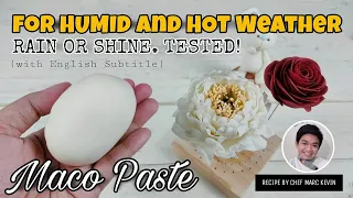 CORNSTARCH paste | MACO PASTE | no microwave | recipe and observation | tested! recommended! ❤️❤️❤️
