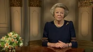 Toespraak Koningin aan de vooravond van haar abdicatie (2013)