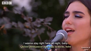 Dua Lipa "Lost in your Light" Sub Inglés-Español (Acoustic Session) Glastonbury