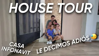 HOUSE TOUR | Tour por mi CASA de INFONAVIT La Casita que nos vio Crecer 🥹❤️