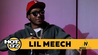 Lil Meech on portraying his father Big Meech, Big Meech trusting 50 Cent, and his reaction to BMF