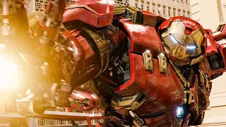 Hulk vs Hulkbuster Fight Scene - AVENGERS 2: AGE OF ULTRON (2015) Movie Clip