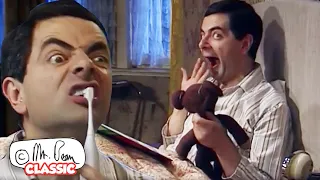 Bedtime For BEAN & TEDDY | Mr Bean Funny Clips | Classic Mr Bean