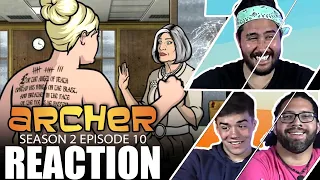 SEE IF YOUR DADDY WILL GIVE YOU A ROLL OF NICKLES!! Archer 2x10 REACTION!! | "El Secuestro"