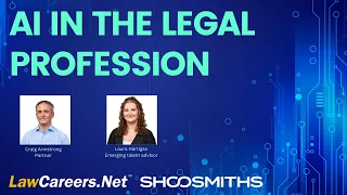Masterclass | AI in the legal profession - with Shoosmiths | LawCareers.Net