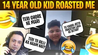 GOT ROASTED BY 14 YEAR OLD KID 🤣 | FUNNY MOMENTS | MRJAYPLAYS